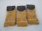 3 Vintage Red Heart Pre-cut  Light Gold Cream 610  Latch Hook Rug Yarn 320 Count