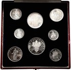 Vatican City Silver Coins 1961  Pattern Proof Set   pope John Xxiii  1959-1962  