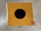    rare Vintage Original 1960s California Surfing No Surf Black Ball Beach Flag