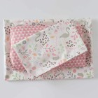100  Cotton Crib Bedding Set For Baby Boys Girls 3 Pcs Baby Bed Linen Include