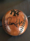 Aaron Judge New York Yankees Signed Wooden Baseball 100  Authentic One Of A Kind