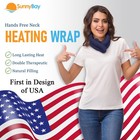 Sunnybay Microwave Heating Pad Microwavable Heated Neck And Shoulder Wrap Wide