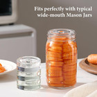 4-pack Of Fermentation Glass Weights With Easy Grip Handle For Great Wide Mou   