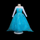 Birthday Ball Gown Kids Longer Princess Costume Baby Trailing Dress For Girls