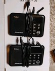 Wuloo 10 Channel Fm Wireless Intercom System 1 Mile Range Wl666 Lot Of 2 Tested