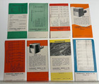 Vtg Fairbanks-morse Brochure Lot 1940s Heating Furnace Oil Burner Stokers Gas