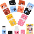 6 Pack Of Pencil Erasers  Kids Eraser With Roller And Cover  Fun And Cute Ani   