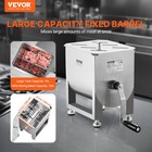 Vevor Manual Meat Mixer 10l Fixed Tank Mixing Max 15lb For Meat Sausage Mixer