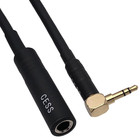 Right Angle 3 5mm To 6 35mm Headphone Adapter Cable  1 8 Inch Trs Male