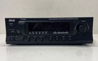 Pyle Pt270aiu Hybrid Stereo Amplifier Receiver Am fm Usb Sd Dock Untested As-is