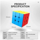 Rubik   s Cube  3x3 Magnetic Speed Cube  Problem-solving Brain Teaser  Classic Col