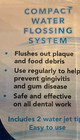 Interplak Compact Water Flossing System With Extra Jet Tips New In Box