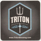 Triton Brewing Beer Coaster Indianapolis In