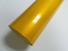 Reflective Yellow Cutting Craft Sign Vinyl 24  Adhesive Sticker Decal Roll Sheet