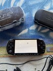 Sony Psp 3001 Console Bundle Cables Hard Shell Case Game Case 2gb Sd Card Works 