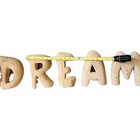3d Dream Letters Wooden Wall Art Home Decor Gift Natural Wood 
