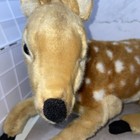 Hansa Spotted Sika Deer Fawn Laying Soft Plush Stuffed Toy 17 