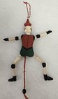 Vintage Pinocchio Wood Wooden Jumping Jack Pull Toy Puppet Ornament