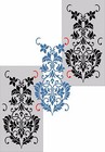 Damask Stencil Vintage Template  Home Decor Art  Reusable Wall Paint