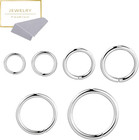 Sterling Silver Jump Rings For Jewelry Making 4mm 5mm 6mm 7mm 8mm 10mm 925 Sterl