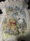 Vintage Disney Classic Winnie The Pooh Red Calliope Crib Bedding Nursery Set 90s