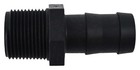 Banjo Hb100 Polypropylene Hose Fitting  Adapter  1  Npt Male X 1  Barbed