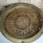 Large Antique Wwii Naval Ship Ss John Hay    toronto    Brass Compass - Vhtf