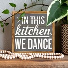 Kitchen Cheerful Phrase Farmhouse Home Decor Wooden Wall Art Sign