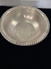 Vintage Viking Plate Made In Canada Silver Plate  9 1 4 Inch Footed Serving Bowl