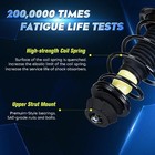 Front Strut Shock Assembly W coil Spring For Toyota Yaris 2006-2012  Replace
