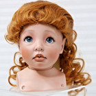 Doll Wig Size 12-13 1 2   Red Irene Wee 3 Collection Curls Washable Modacrylic