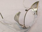 Antique Vintage Willson Safety Glasses Goggles Steam Punk Wire Rim