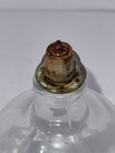 Antique Apothecary Bottle  Frosted Etched Glass  Victorian  8 1 2 