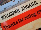 Vintage Welcome Aboard Thanks For Riding Chicago Transit Authority Advertising 