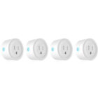 Deco Gear 4 Pack Wifi Smart Plug  compatible With Amazon Alexa   Google Home 