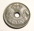 Romania 1906-j 5 Bani Old Coin