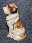 Vintage Trimontware 7  Ceramic Saint Bernard Dog Figurine