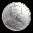 Straits Settlements  Dollar  1907  High  Grade 