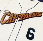 Game Used Lake County Captains Milb Minor League Wilson Jersey 44 Indians Mlb