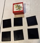 Otagiri Lacquerware Coasters Set Of Six 3 3 4 In  Square