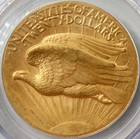 1907  20 Gold Saint Gaudens High Relief Wire Edge Pcgs Ms63 Gold Double Eagle