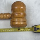 Vintage Turned Wooden Gavel 13 5    Similar To Commemorative White House Salvaged