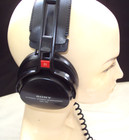Vintage 70 s Sony Dr-s3 Dynamic Stereo Over-ear Headphones   Made In Japan