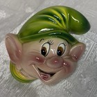 Vintage Dopey Wall Mask Disney Cuernavaca Mexico Snow White Seven Dwarfs