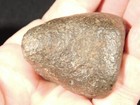 Stony Meteorite With Nice  Fusion Crust 100  Natural Algeria 113gr