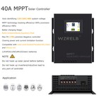 20a 40a 60a 80a Mppt Solar Charge Controller  12v 24v 48v Home Battery Charger