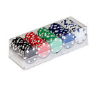 100-piece Clear Acrylic Poker Chip Rack With Lid  100ct Poker Chip Tray holder