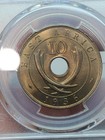 East Africa 1936kn 10 Cents Pcgs Ms65rb