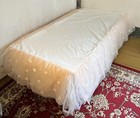 Ethereal Tulle Butterfly Blush Pink Twin Bed Skirt Princess Fairy Unbranded
