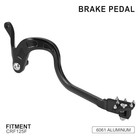 Dirt Bike Rear Brake Pedal Foot Brake Lever Cnc Foldable For Crf125f Crf125fb 
